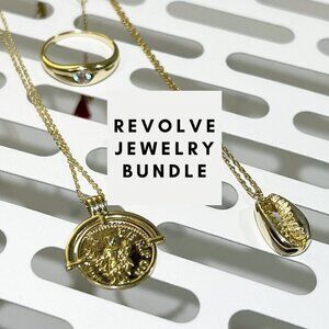 REVOLVE 3 Piece Jewelry Bundle Necklaces Ring
